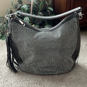 Grey Blingy Purse - brand new!
